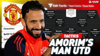 MASTERING RÙBEN AMORIM'S 3-4-3 MAN UNITED TACTICS IN FC 25