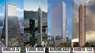 Así avanza la Construcción de los Rascacielos más altos e importantes de todo México