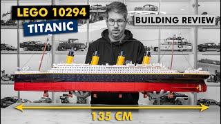 LEGO 10294 Titanic - 135 cm, 0 stickers & not hollow - detailed building review