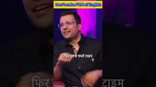 Speak English and don’t worry about People #shorts #sandeepmaheshwari