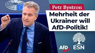 Mehrheit der Ukrainer will AfD-Politik! – Petr Bystron (AfD)