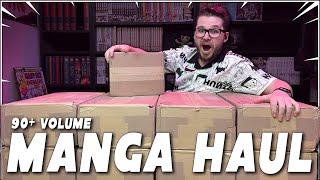 MASSIVE MANGA HAUL & UNBOXING! | 90+ VOL. & $1600+