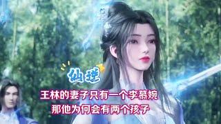 王林只有一个妻子李慕婉，那他为何会有两个孩子#国漫崛起 #仙逆 #国漫