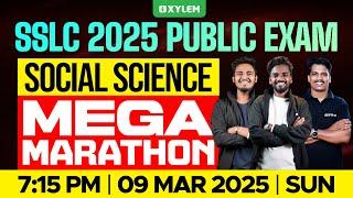 SSLC Public Exam 2025: Social Science | Mega Marathon | Xylem SSLC