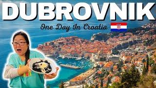 DUBROVNIK CROATIA Travel Vlog | What To See, Do & Eat In One Day