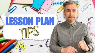 Quick Tips for Lesson Planning