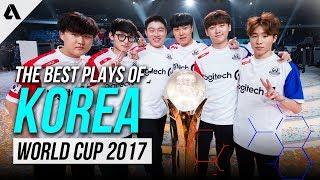 Best Plays of Team South Korea | Overwatch World Cup 2017 Highlights