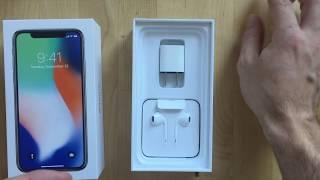 IPHONE X UNBOXING