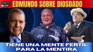 EDMUNDO GONZALEZ RESPONDE A DIOSDADO CABELLO - TIENE UNA MENTE FERTIL PARA LA MENTIRA