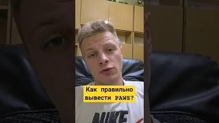 Как Правильно Вывести Токены PAWS На Биржу! #павс #paws #крипта #криптовалюта #Аирдроп #листинг