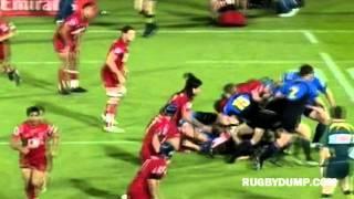 James O'Connor dump tackle on James Horwill