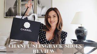 CHANEL SLINGBACK REVIEW Narrow Feet | SHOULD YOU BUY? | Unboxing, Pricing, Sizing, Try-on