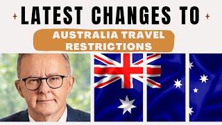 LATEST AUSTRALIA TRAVEL UPDATES NEWS | AUSTRALIA TRAVEL RESTRICTIONS