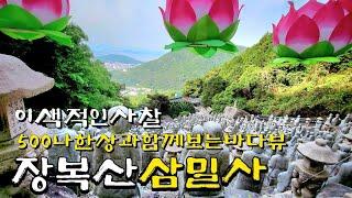 이색적인 사찰 경남 창원 삼밀사/500나한상이 신비로운 사찰/경남 창원가볼만한곳/경남사찰여행