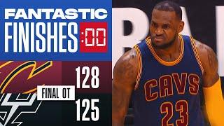 Final 33.9 WILD ENDING Cavaliers vs Spurs - March 12, 2015 