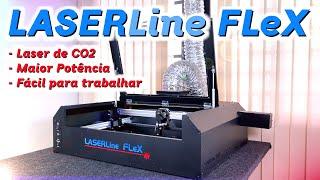 Nova máquina de corte Laser de CO2 - LASERLine FLeX!