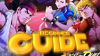 STREET FIGHTER DUEL FULL BEGINNER GUIDE!!! (updated!)