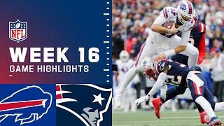 Bills vs. Patriots Week 16 Highlights | NFL 2021