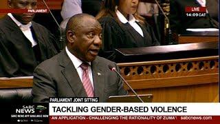 President Ramaphosa calls for Joint Sitting of Parliament on GBV