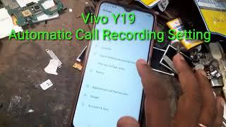 Vivo Y19 Auto Call Recording Setting || Vivo Y19 Call Setting