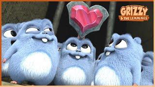 Cabin, My Love | Grizzy & the lemmings (US) | 210' Compilation |  Cartoon for Kids