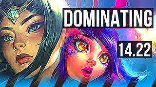 IRELIA vs NEEKO (MID) | 9/2/1, Dominating | KR Diamond | 14.22