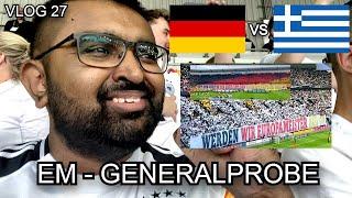 DEUTSCHLAND vs. GRIECHENLAND - Stadionvlog   | LETZTES TESTSPIEL  | VLOG 27