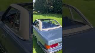 Space coupe panoramic glass in the middle Mercedes 450SL R107 #mercedes  #450sl