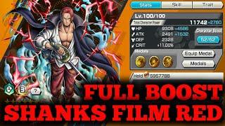 SHANKS FILM RED FULL BOOST GAMEPLAY