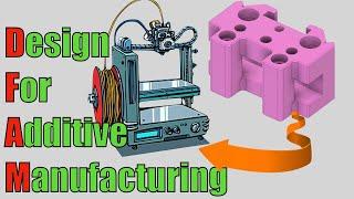 How I Design parts for 3D Printing DFAM!!!