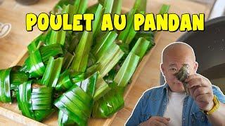 Papillotes de poulet aux feuilles de pandan - Le Riz Jaune