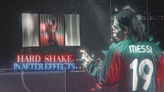 FOOTBALL EDITS: HARD SHAKE Tutorial In After  Effects | After Effects Tutorial