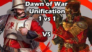 Dawn of War Unification: 1 vs 1 Praetorian Guard (Vrax) vs Vostroyan Firstborn (Chairman Meow)