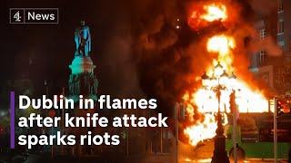 Dublin riots: Irish police blame far-right ‘lunatic hooligans’ for violence