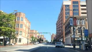 Driving into Baltimore MD to Johns Hopkins Hospital