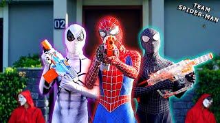 TEAM SPIDER-MAN NERF WAR IN REAL LIFE | Where Is SPIDER-GIRL ?? ( Awesome Live Action )