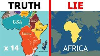 The True Size of Africa | Why Africa's Map Is Drawn Wrong Relative To Its Size