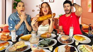 24 HORAS COMIENDO ANTOJOS De EMBARAZADA De SABRINA!! Ft. Jessica Pereira, La Piry, Bryan Elton