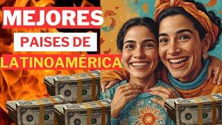 ¿Cuales son los 3 países de latinoamerica con mejor economía para vivir 2024?