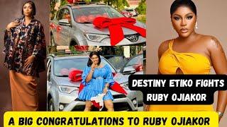 Ekene Umenwa,Sonia Uche Congratulates Ruby Ojiakor as she Gifted herself a brand new car| Destiny