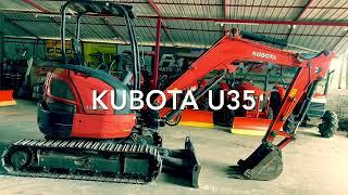 รถขุดKubota U35 ขนาด3.5ตัน สภาพเดิม ปี60 ราคา499,000สนใจติดต่อ063-4539224,099-4945351