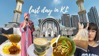  travel vlog | ngày cuối ở KL, thánh đường Hồi giáo, ăn món địa phương | du lịch Malaysia |ep.4