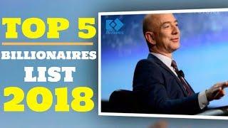 TOP 5 BILLIONAIRES | TOP 5 RICHEST PEOPLE IN THE WORLD