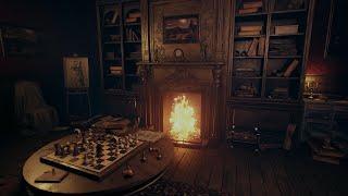 Victorian Steampunk Fireplace - ASMR Relax, Sleep, Study