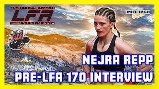 The Bosnian Bombshell Nejra Repp LFA 170 Pre-Fight Interview | The MMA Plug