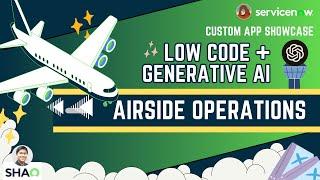 Generative AI + Low-Code: ServiceNow Custom Application Showcase
