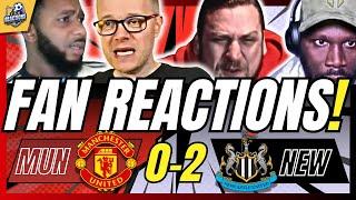 MAN UTD FANSREACTION TO MAN UTD 0-2 NEWCASTLE | PREMIER LEAGUE FAN REACTIONS