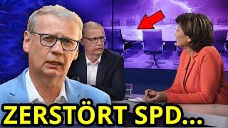 GÜNTHER JAUCH ZERSTÖRT LIVE die SPD...