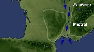 Kaltluft bis ins Mittelmeer - Mistral weht in Südfrankreich