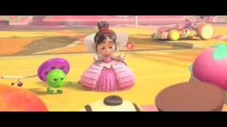 Vanellope turns back into a princess(with music from shrek)
